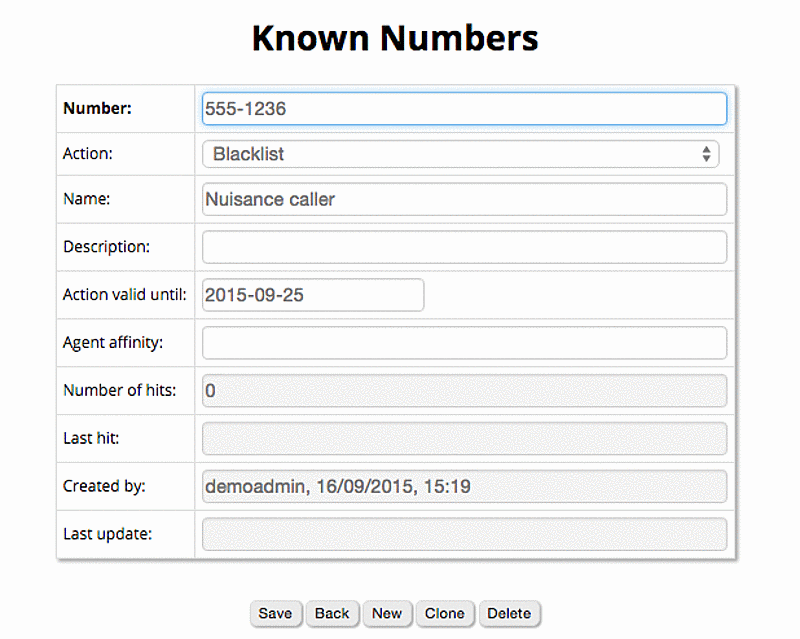 editor known numbers edit