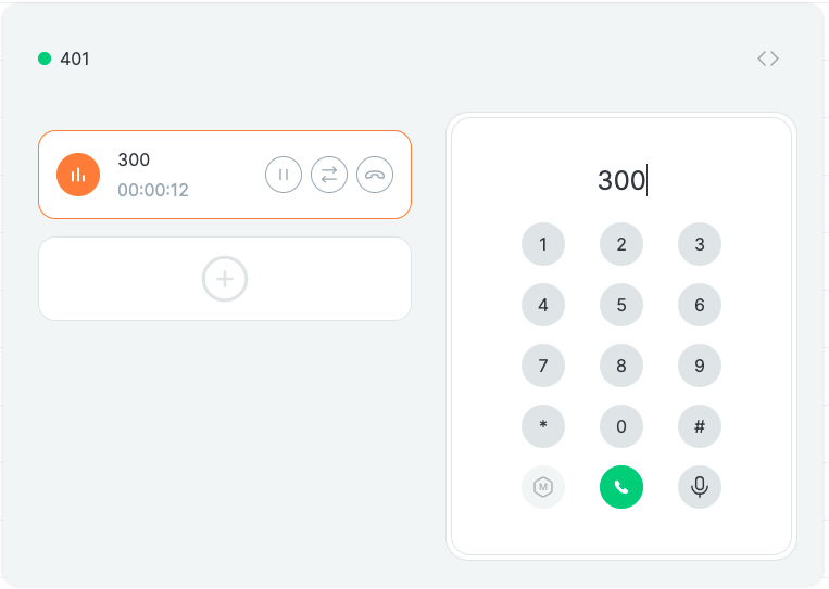 Softphone - Current Call
